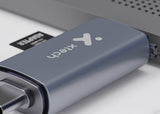Lector de tarjetas Xtech XTC‑581 – SD/MicroSD – USB 3.0/USB‑C – OTG