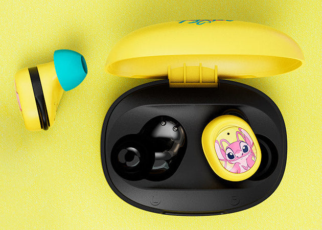 Auriculares Xtech XTH-D701ST-YL – True Wireless, Disney Stitch Yellow Edition