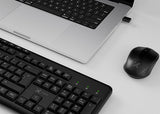 Kit inalámbrico Teclado multimedia en español + Mouse Xtech XTK‑311S – 2.4 GHz – USB – Negro