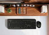 Kit inalámbrico Teclado multimedia en español + Mouse Xtech XTK‑311S – 2.4 GHz – USB – Negro