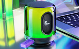 Altavoces Inalámbricos BT 5W TWS Xtech XTS-617 Negros con Luces