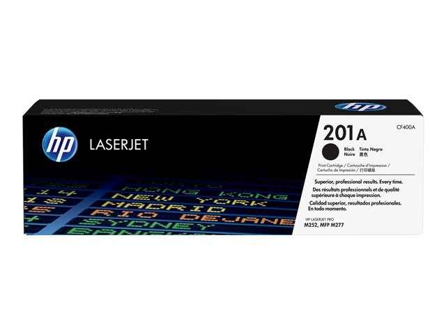 Cartucho de Toner Negro Original HP 201A LaserJet Pro Color