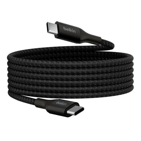 Cable USB-C a USB-C Belkin BoostCharge 2m 240W Negro – CAB015bt2MBK