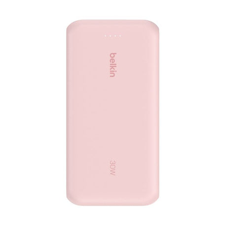 Power Bank Belkin BPB024fqPK 10K/20K con Cable USB-C Integrado Rosa