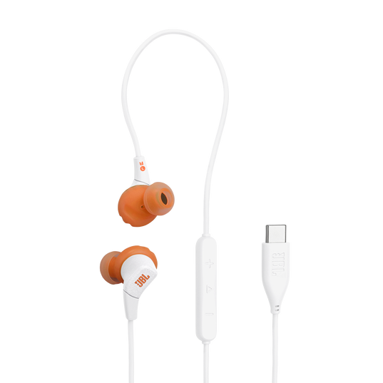 Audífonos deportivos – JBL Endurance Run 3 – In‑Ear – USB‑C – Hi‑Res – IP65 – Blanco