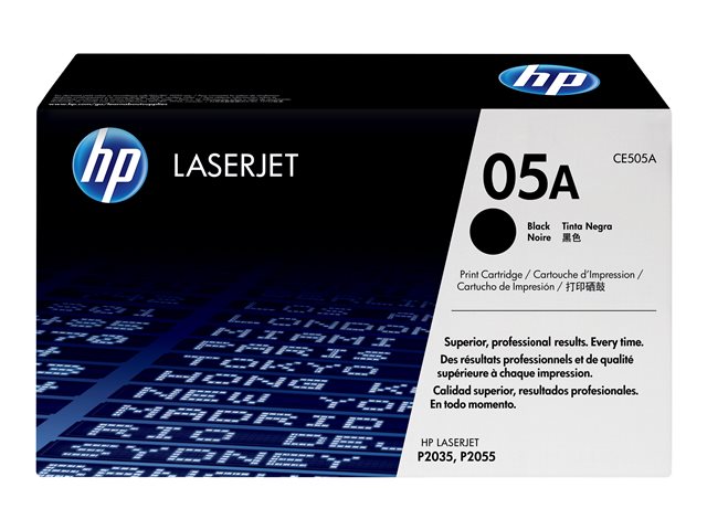 Cartucho de Toner Negro Original HP 05A LaserJet