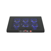 Base Refrigeradora Xtech Tuuli Gaming con 6 Ventiladores Para Portátiles