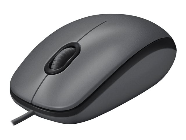 Ratón Óptico Cableado Ambidextro Logitech M90 USB