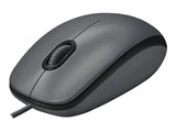 Ratón Óptico Cableado Ambidextro Logitech M90 USB