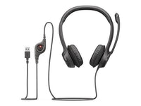 Auriculares Logitech H390 USB On-Ear / Micrófono con Supresión de Ruido / Plug & Play / USB-A
