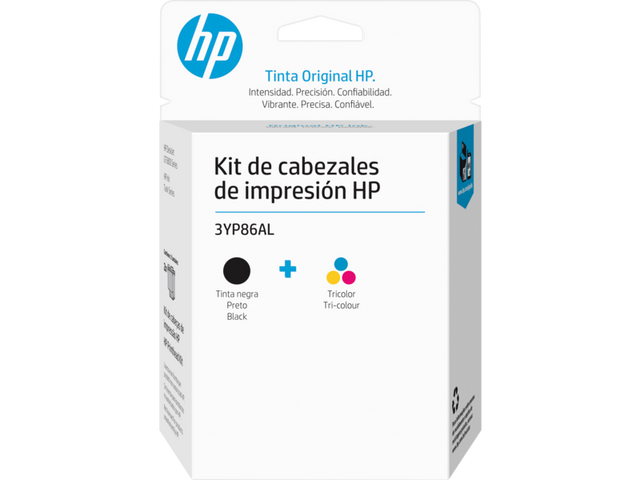 Cabezal de Impresión Tricolor / Negro HP GT Kit – Original – 3YP86AL