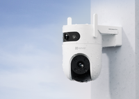 Cámara de vigilancia Wi‑Fi EZVIZ H9c Dual 2K – Doble lente – Cobertura 360° – Visión nocturna a color – IA