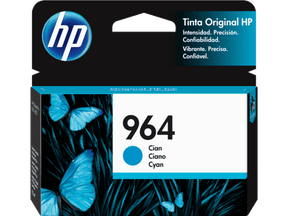 Cartucho de Tinta Cian HP 964 – Original – 3JA50AL