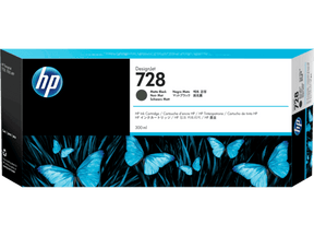 Cartucho de tinta – HP 728 – Negro Mate – 300 ml – Original HP DesignJet (F9J68A)