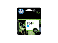Cartucho de Tinta HP 954XL – Cian, Original, Alto Rendimiento, L0S62AL