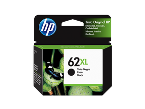 Cartucho de Tinta Negra HP 62XL – Alto Rendimiento – C2P05AL