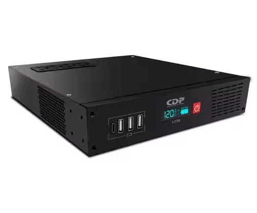 UPS CDP LI-708 – 700VA / 350W – 6 Tomas – Regulador de Voltaje (AVR) – Respaldo Eléctrico