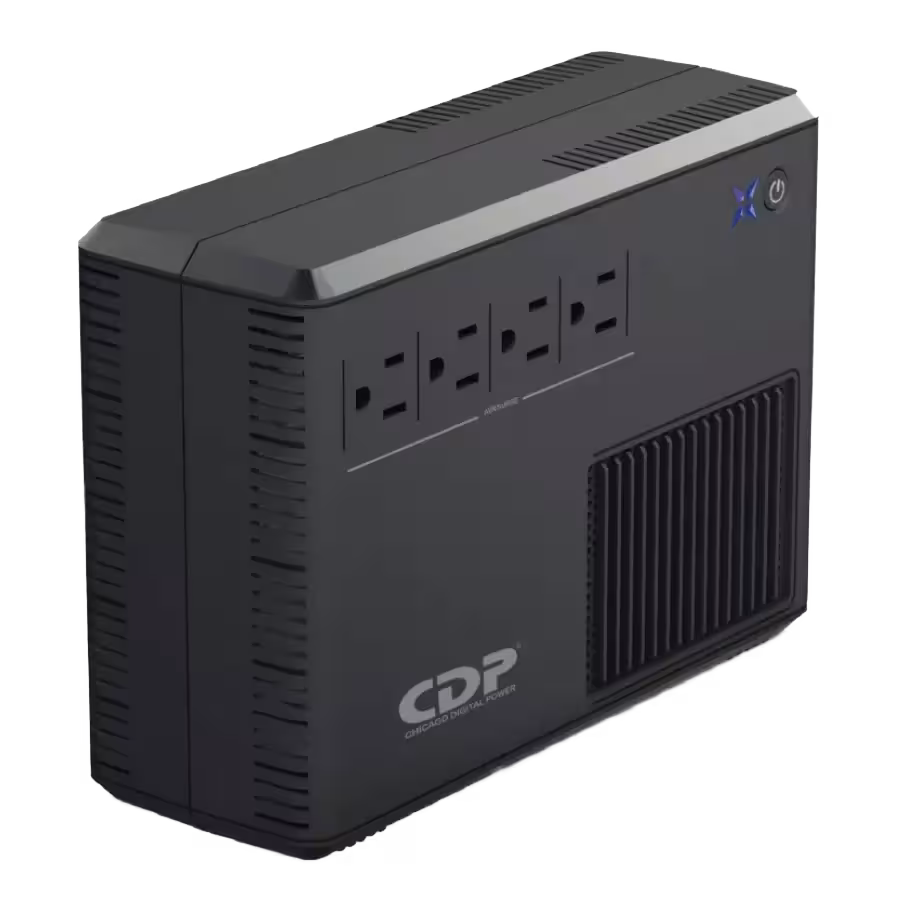 UPS CDP R-UPR604 – 600VA / 300W – 4 Tomas – Regulador de Voltaje (AVR)