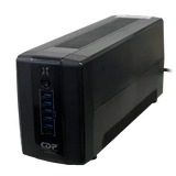UPS CDP UPR1008 – 1000VA / 500W – 8 Tomas – Regulador de Voltaje (AVR) – Protección Confiable