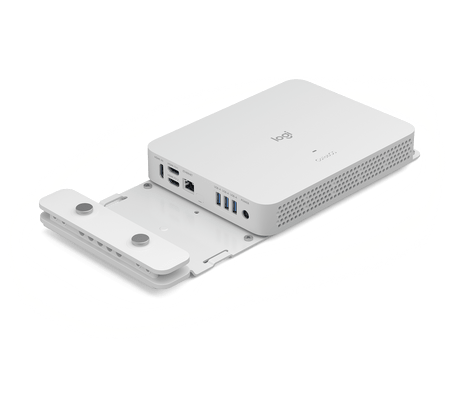 Soporte para PC Logitech Compute Mount – Blanco Hueso, 952-000097