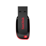 SanDisk Cruzer Blade – Unidad Flash USB 128GB, Negro/Rojo, SDCZ50-128G-B35