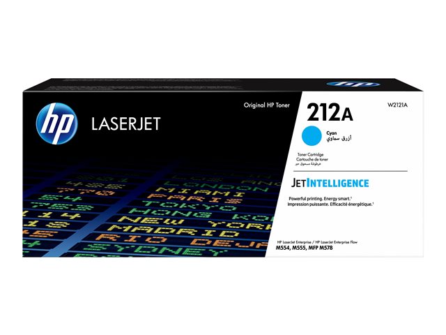 Cartucho de Toner Cian Original HP 212A LaserJet