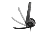 Auriculares Logitech H390 USB On-Ear con Micrófono y Supresión de Ruido