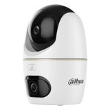 Cámara Dahua DH‑IPC‑H3DP‑3F‑0360B – Doble Lente 3MP+3MP – IA Humano/Mascotas – Seguimiento Automático – Alarma – Bluetooth – Llamada Proactiva