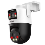 Cámara Dahua DH‑IPC‑P3DP‑3F‑PV‑0280B/0600B – 3+3MP – Doble Lente – Wi‑Fi – Pan/Tilt – IA Humano/Vehículo – Smart Dual Light – Exterior IP66