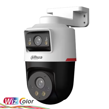 Cámara Dahua DH‑IPC‑PTS2249BP‑E2‑PV‑LED‑PRO – 2MP – PT – Seguimiento Automático – Luz LED Blanca – Color 24/7 – Smart Dual Light – Audio Bidireccional – Exterior