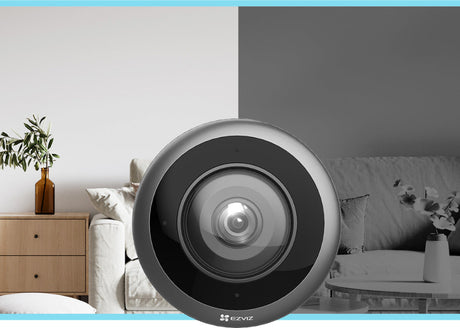 Cámara Wi‑Fi panorámica ojo de pez – EZVIZ E4p Smart 3K⁺