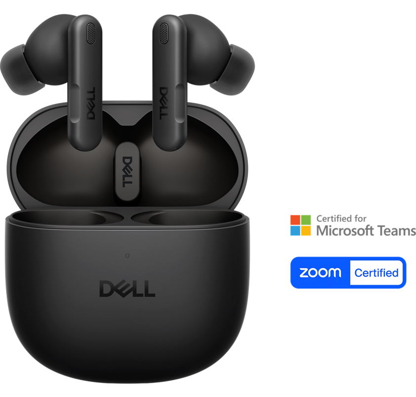 Auriculares Dell Pro Plus EB525 – Bluetooth – Micrófono integrado – Gris titanio – 3 años garantía