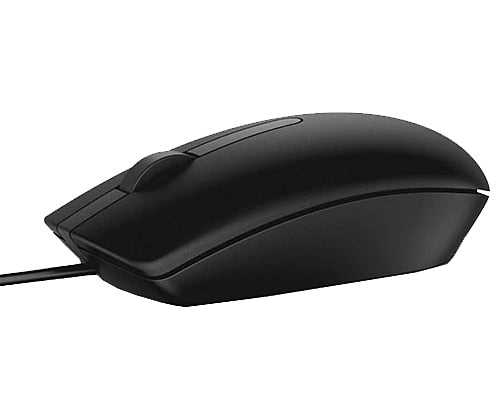 Mouse Óptico Alámbrico USB Dell MS116 – Negro (MS116-BK)