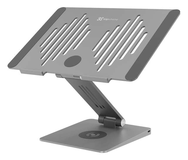 Estación de acoplamiento 9‑en‑1 con soporte para laptop y carga inalámbrica – Klip Xtreme DockStar KDA‑500