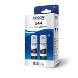 2 Pack de tintas originales EcoTank Epson Negro T544120‑2P