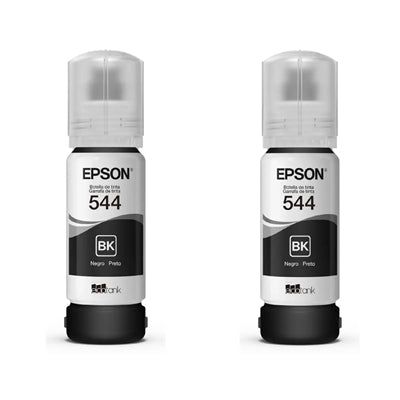 2 Pack de tintas originales EcoTank Epson Negro T544120‑2P