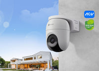 Cámara de Seguridad Wi‑Fi con rotación horizontal y vertical alimentada por batería – EZVIZ CB8 Lite 2K⁺