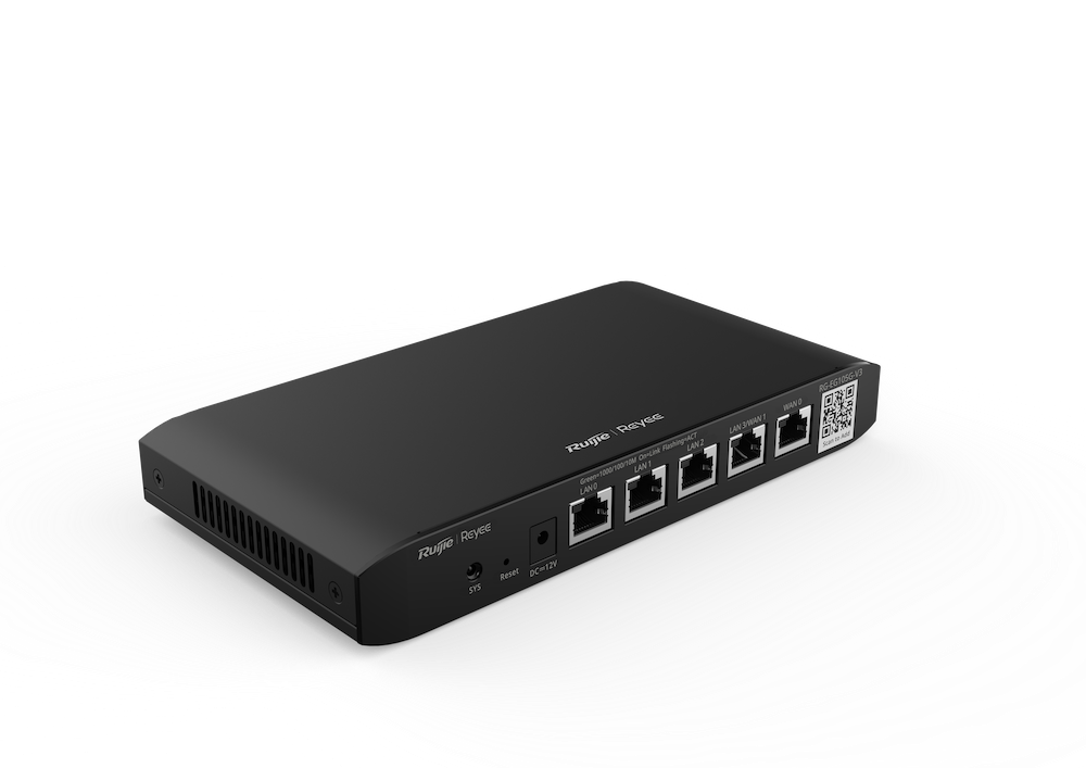 Router Gestionado en la Nube Ruijie Reyee RG‑EG105G‑V3 – 5 Puertos Gigabit – Multi‑WAN – VPN – Control Centralizado
