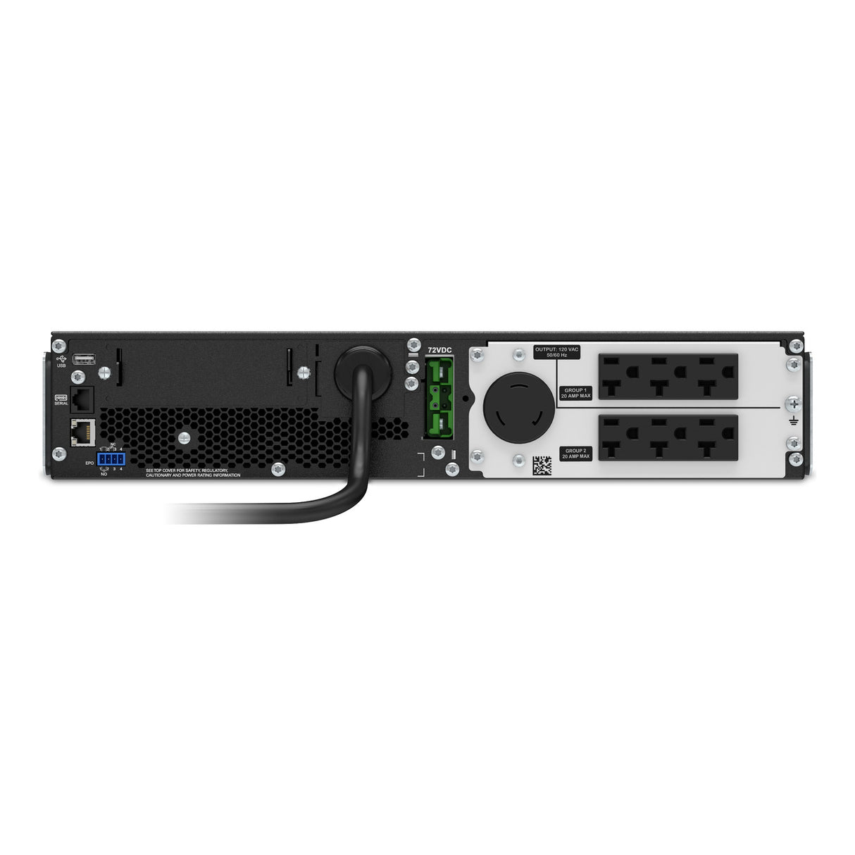 UPS APC Smart‑UPS SRT 2200VA – Rack‑mountable – SRT2200RMXLA