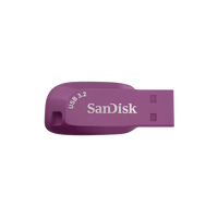 Flash Drive USB SanDisk Ultra Shift 128GB – USB 3.2 Gen 1 – Orquídea Cattleya – SDCZ410‑128G‑G46CO