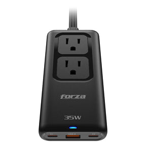 Compra el Cargador GaN Forza PS‑235USBC, con puertos USB‑C y USB‑A. Compacto, eficiente y seguro, ideal para laptops, tablets y smartphones.