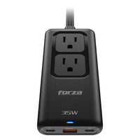 Cargador GaN Forza PS‑235USBC – USB‑A + USB‑C – Negro