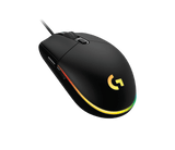Mouse Gamer Logitech G203 LIGHTSYNC – USB / Cableado / Negro 910-005790