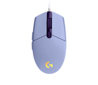 Gaming Mouse Logitech G203 LIGHTSYNC – 6 Botones Lila (910-005851)