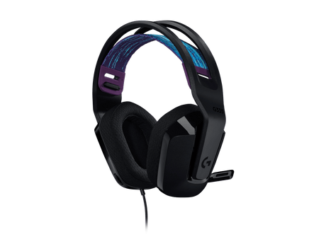 Auriculares Gaming Cableados Logitech G G335 / 3.5 mm / Micrófono / Negros