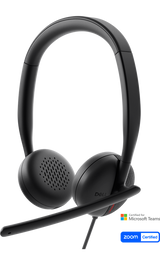 Audífonos Alámbricos USB-C Dell WH3024 – Negros (WH3024-DWW)