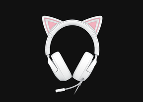 Headset gamer con cable – Razer Kraken Kitty V3 X – Blanco – RZ04‑05350300‑R3U1