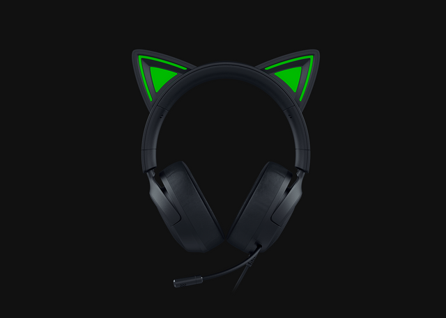 Headset gamer con cable – Razer Kraken Kitty V3 X – Negro – RZ04‑05350200‑R3U1 
