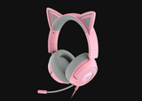 Headset gaming – Razer Kraken Kitty V3 X Quartz – Chroma RGB – Micrófono cardioide – Sonido envolvente – USB  