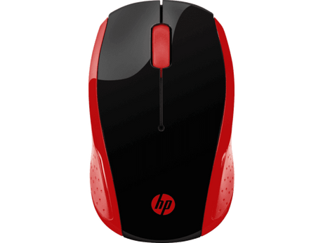Mouse Inalámbrico HP 200 Rojo – 2HU82AA#ABL